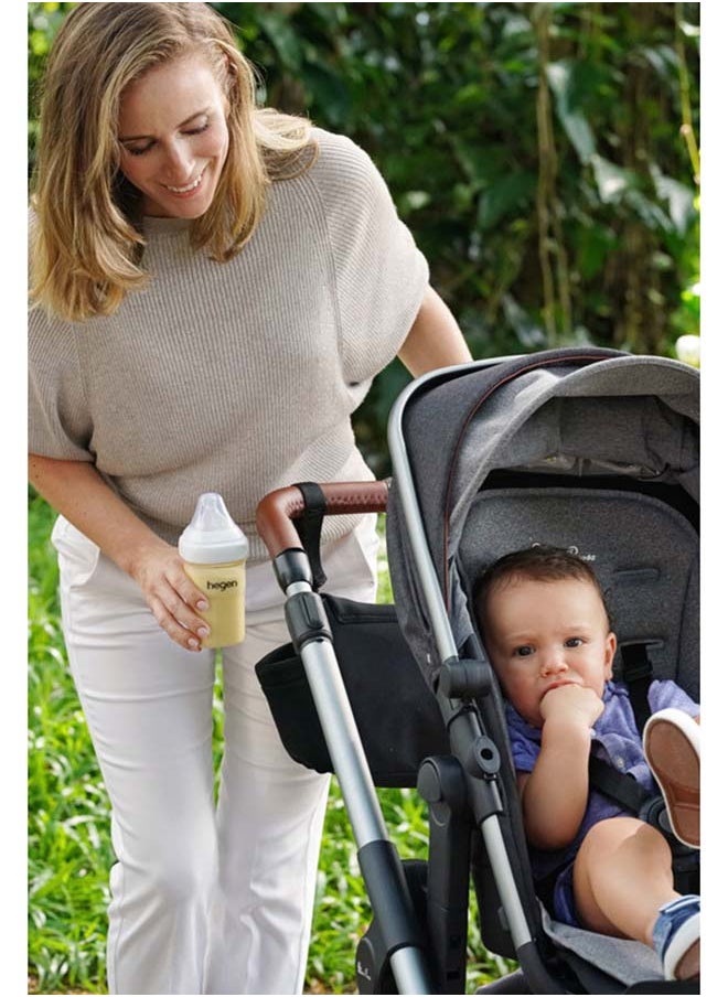 hegen - Feeding Bottle PPSU with Fast Flow Teat 330 ml, 6 Months + - Image 1