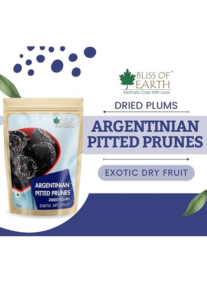 BLISS OF EARTH Argentinian Pitted Prunes 200g Dried Plums - Image 4