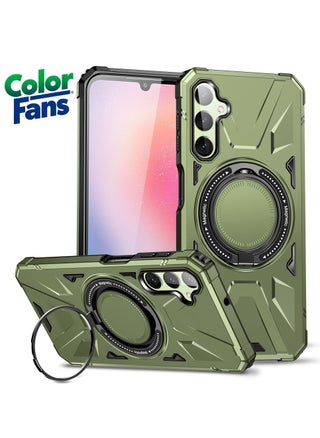 Dark Green/Metal Bracket