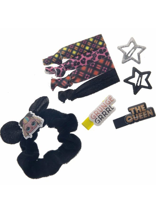 TOWNLEY GIRL L.O.L Surprise! Townley Girl Remix Miniature Bag with Hair Accessories Set, 10CT backpack, Ages 5+ With 10 Pieces Including Hair Ties, Scrunchie, Hair Clips & More, for Parties, Sleepovers & Makeovers - Image 4