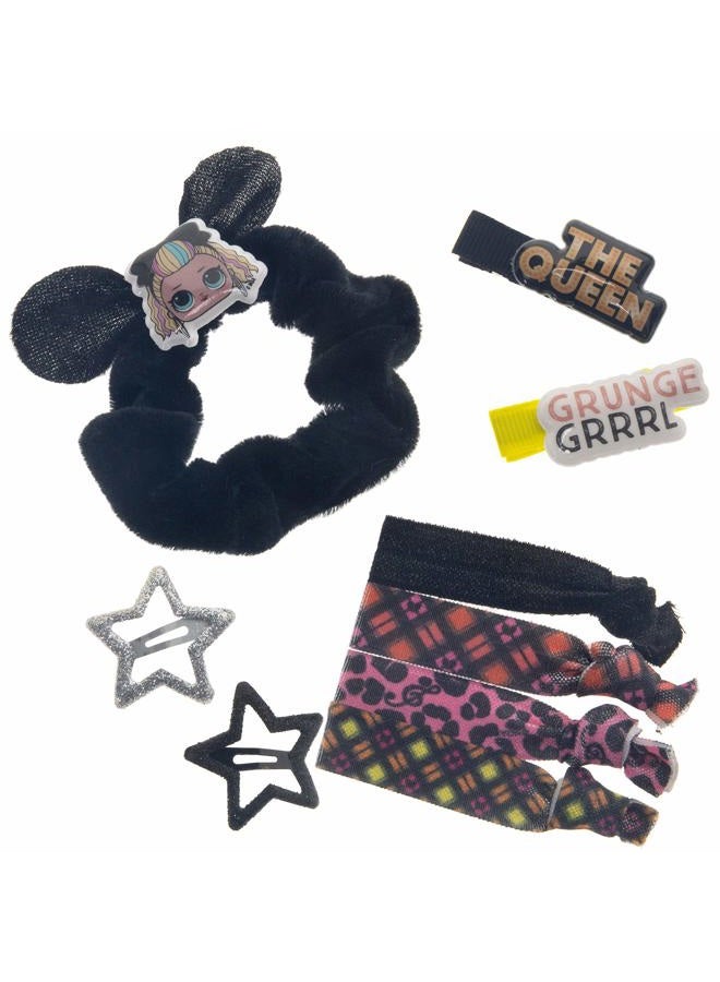 TOWNLEY GIRL L.O.L Surprise! Townley Girl Remix Miniature Bag with Hair Accessories Set, 10CT backpack, Ages 5+ With 10 Pieces Including Hair Ties, Scrunchie, Hair Clips & More, for Parties, Sleepovers & Makeovers - Image 2
