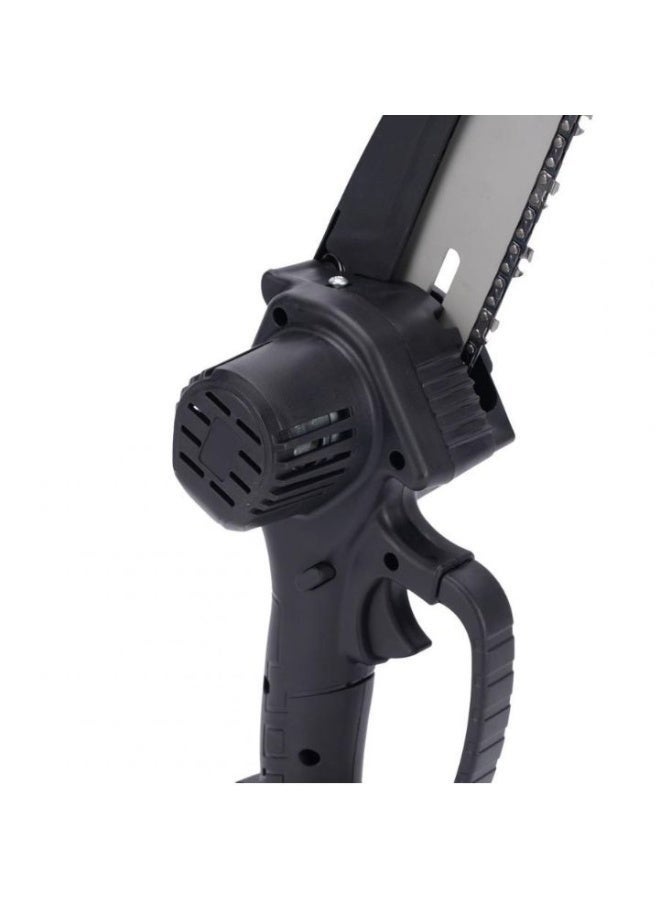 Cordless Mini Electric Chainsaw Handheld 24V Rechargeable Battery + 220V 50Hz 550W High Power Portable Tree Branch Cutter – Lightweight Garden Pruning Saw with Fast Chain Speed, Ergonomic Anti-Slip Handle, Ideal for Home Yard Gardening and Gift - Image 5