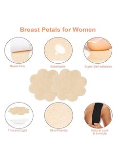 Generic Body Lift Tape Adhesive Pushup Tape Body Lifter Breathable Body Lifting Tape Sports Tape with Body Petals Disposable Adhesive Bra for Large and Women Dresses or Clothes  - Image 2
