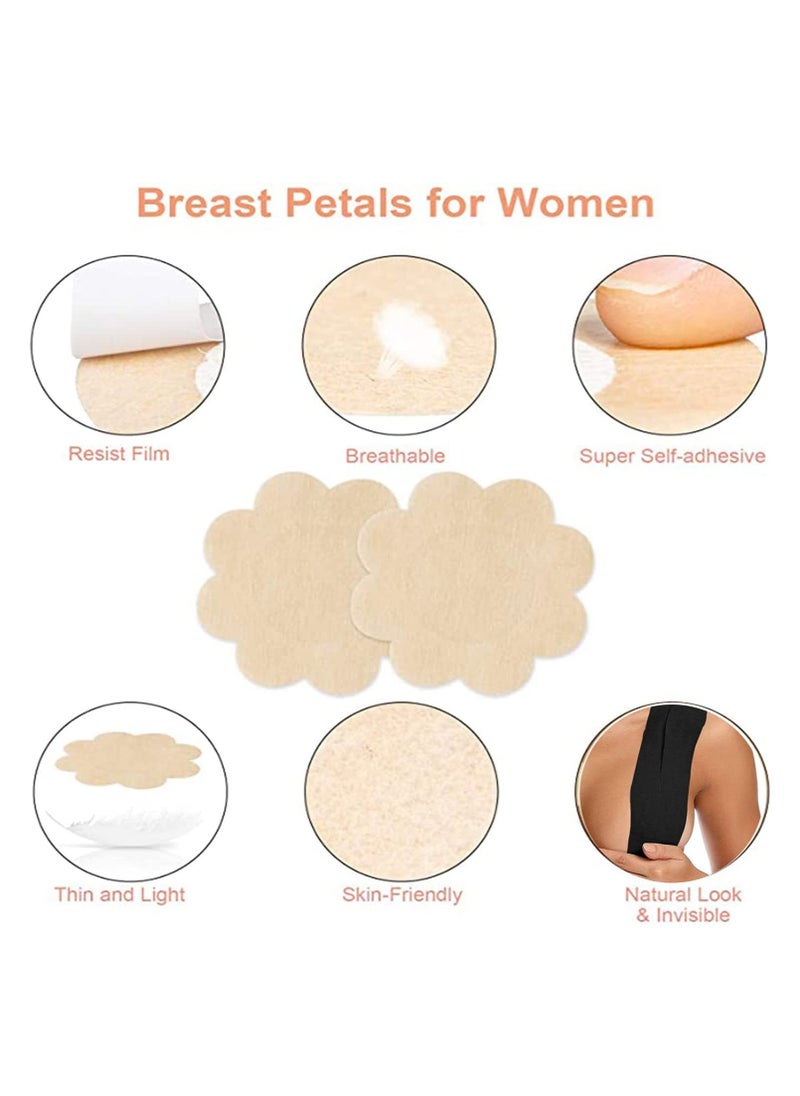Generic - Body Lift Tape Adhesive Pushup Tape Body Lifter Breathable Body Lifting Tape Sports Tape with Body Petals Disposable Adhesive Bra for Large and Women Dresses or Clothes - Image 1
