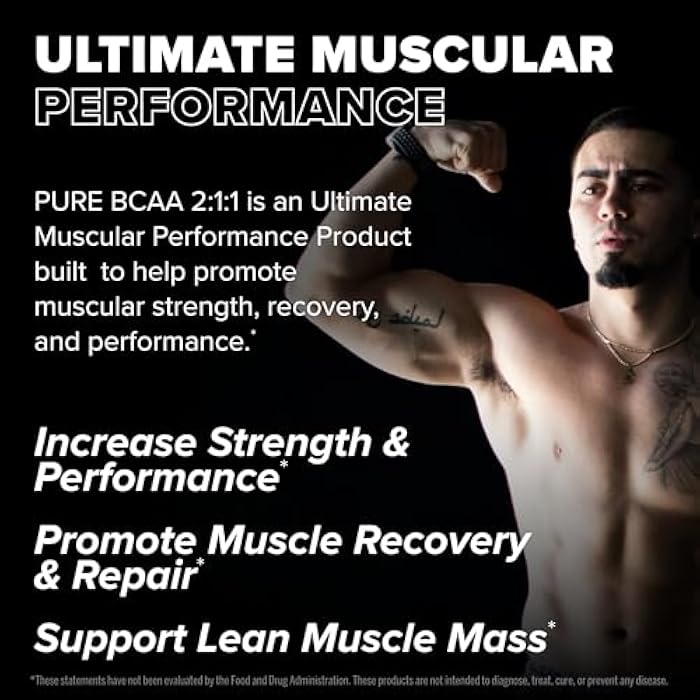 FINAFLEX Pure BCAA 2:1:1, Watermelon - 9.7 oz - Promotes Strength, Recovery & Performance - with 2:1:1 Ratio of Leucine, Isoleucine & Valine + Vitamin C - 30 Servings - Image 3