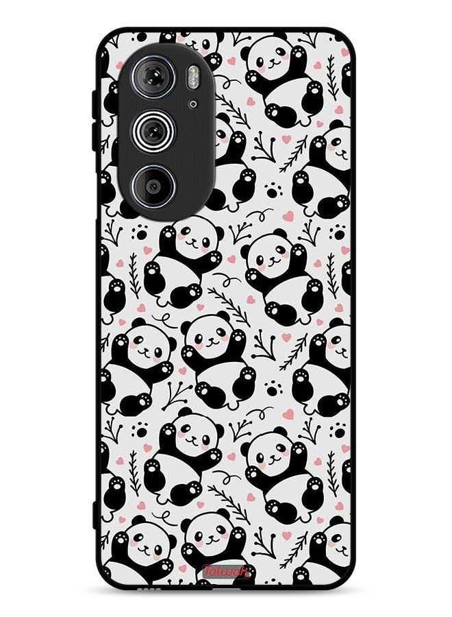 Tolwak Motorola Edge 30 Pro Protective Case Cover Pattern Of Panda - Image 1