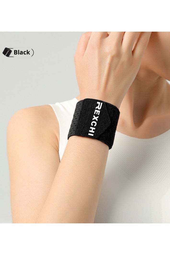 REXCHI ‌Summer Sports Wrist Wrap - Breathable Compression Support for Men & Women, Anti-Sprain Fitness Wristband for Cycling, Gym, Tennis - Thin & Lightweight Joint Stabilizer (1 Pair) - Image 3