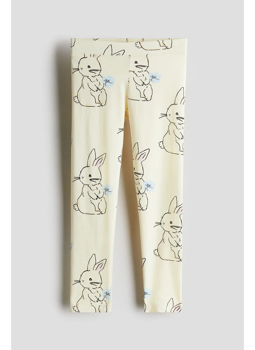 H&M Printed Jersey Leggings