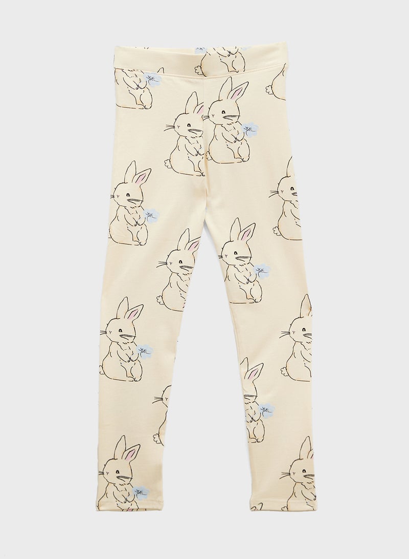 H&M Printed Jersey Leggings - Image 1