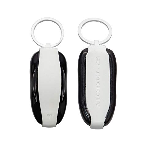Tesla Gear Silicon Key Fob Cover Keychain for Tesla Model S Black - Image 1