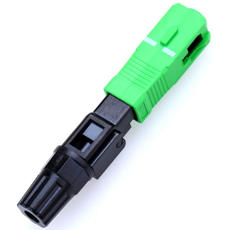 100pcs Ftth Embedded Quick Assembly Connector SCAPC Covered Wire Fiber Optic ConnectorAPC Special Broadcasting CATV