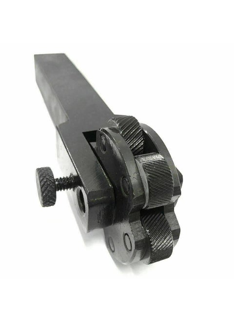 6 Knurls Lathe Knurling Tool Holder Rotating Head Multi Knurl Coarse 5