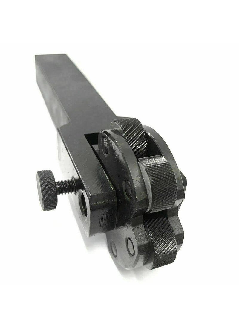 Generic 6 Knurls Lathe Knurling Tool Holder Rotating Head Multi Knurl Coarse 5  - Image 1