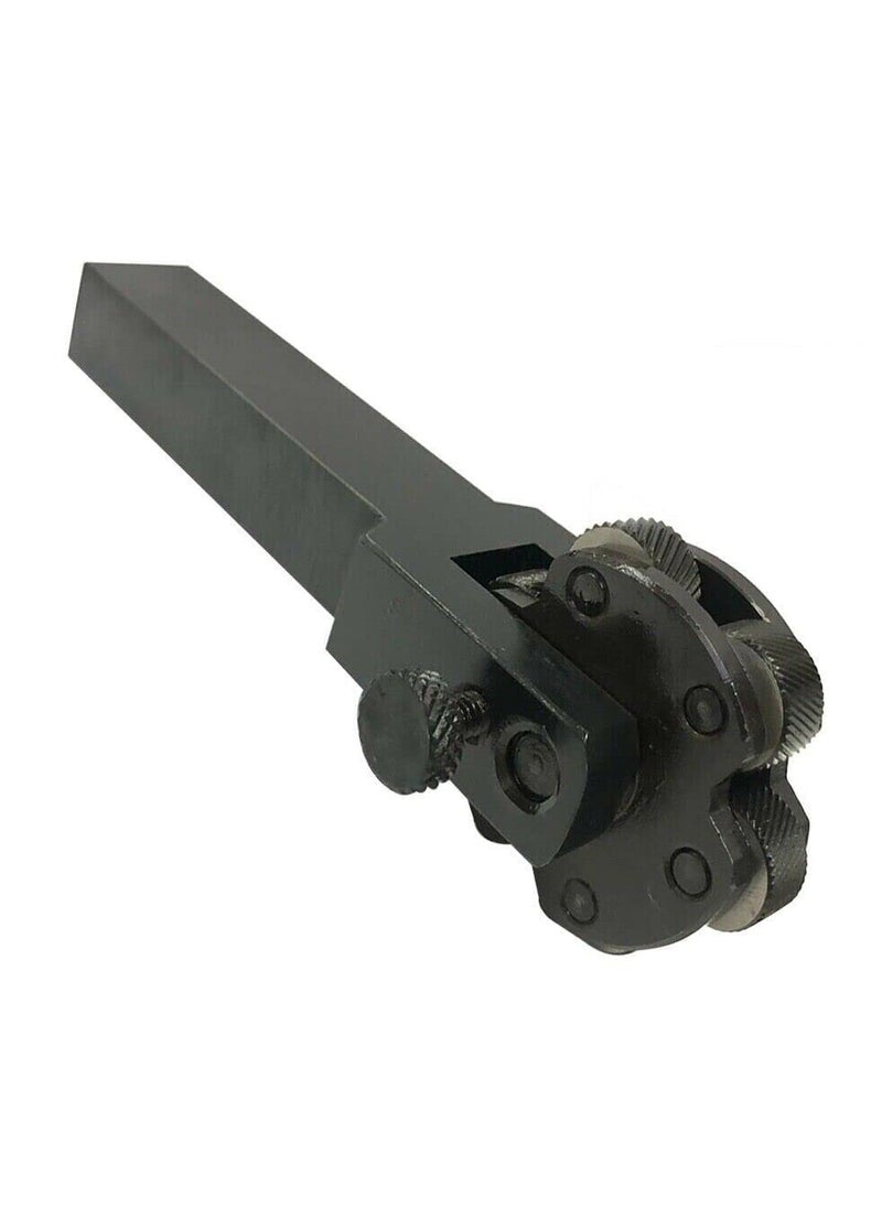 Generic 6 Knurls Lathe Knurling Tool Holder Rotating Head Multi Knurl Coarse 5  - Image 4