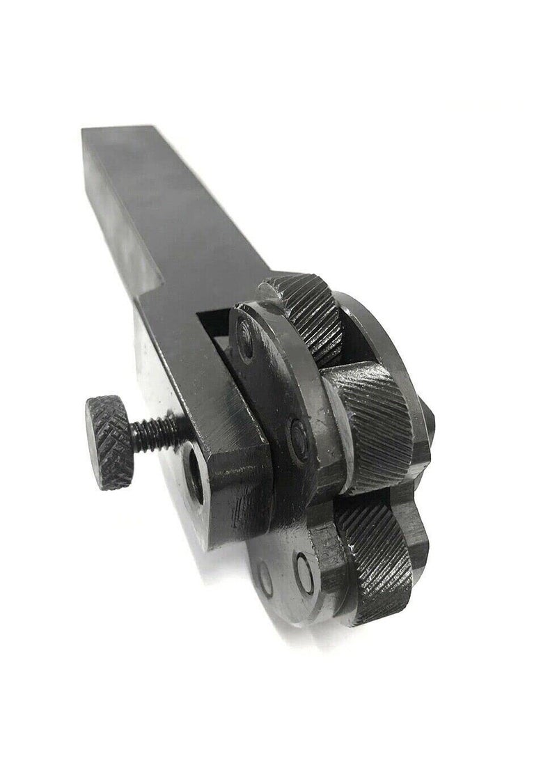 Generic 6 Knurls Lathe Knurling Tool Holder Rotating Head Multi Knurl Coarse 5  - Image 3