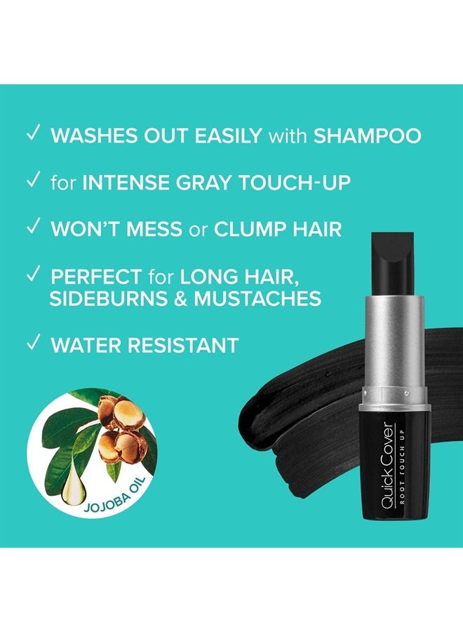 Quick Cover KISS Quick Cover Gray Hair Touch Up Stick (Black) - Image 3