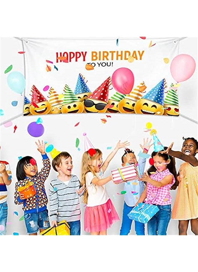 Arabest 2 Pieces Large Banners Signs Polyester Oxford Cloth Sublimation Banner with Rope for Indoor Wall Outdoor Easy Hang Sign DIY Banner Sign for Business Office Supply (White,2 x 4 Feet, 2 x 6 Feet)  - Image 4