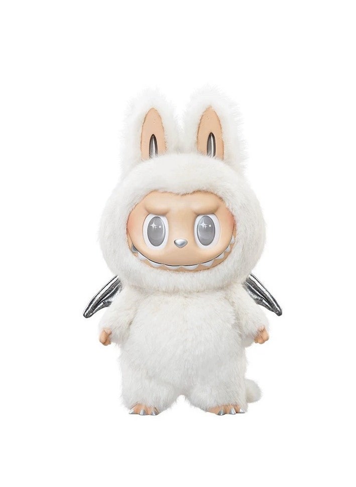 Y&D - Plush Toy Made in China THE MONSTERS Labubu Plush Toys Doll Cherub Zimomo White Labubu China Version for Kids Adults Boy Girls Soft  Plush Birthday Gifts for Children - Image 1
