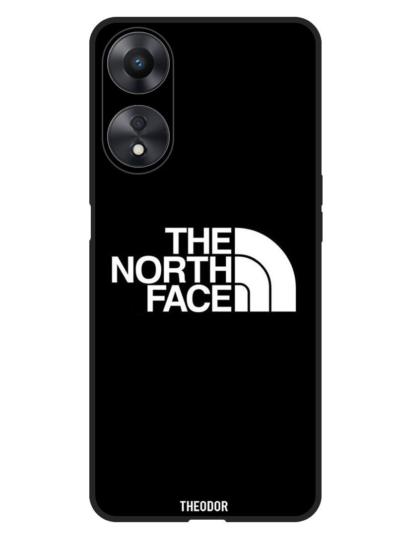 Theodor Protective Case Anti Scratch Shock Proof Bumper Cover For Oppo A98 North Face  - Image 1