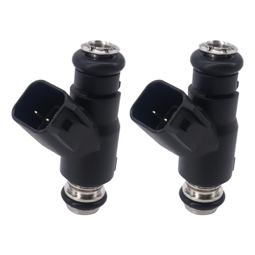 HiSport Fuel Injector 2770906A 2PCS Compatible with Harley Davidson Motorcycle 25 Degree - Image 1