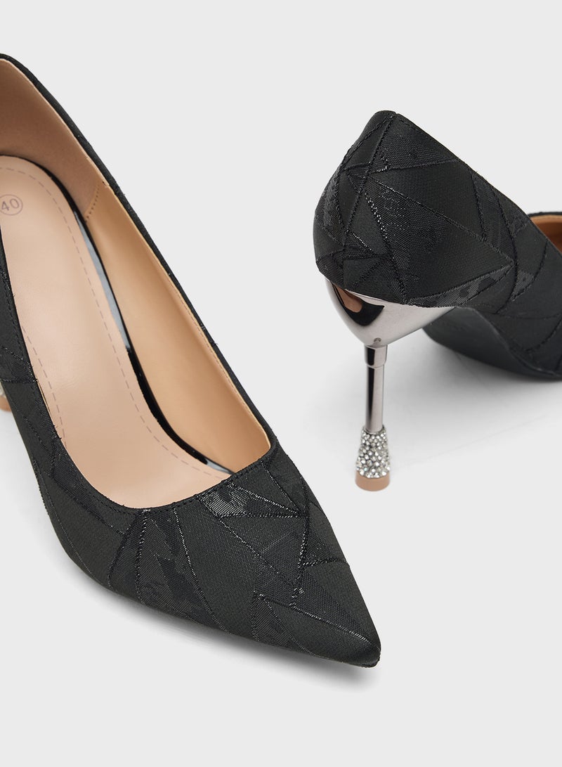 Khizana High Heeled Pump - Image 4