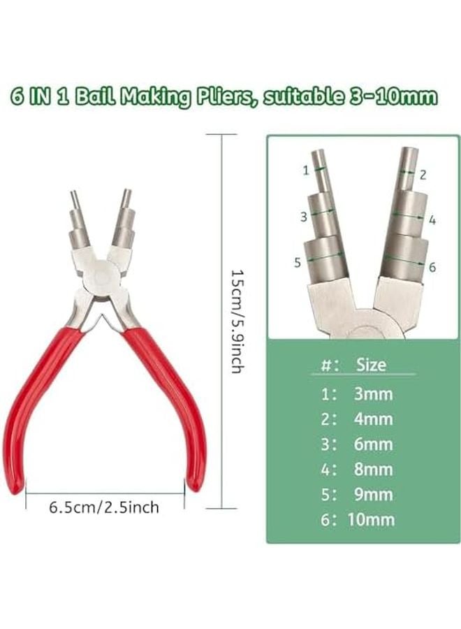 Double Spring Round Nose Jewelry Pliers For Wirework And Making Essential Tools - Image 5