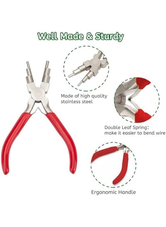 Double Spring Round Nose Jewelry Pliers For Wirework And Making Essential Tools - Image 3