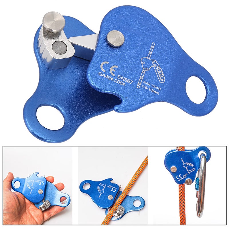 Aluminium Magnesium Alloy Heavy Duty Single Swivel Rope Pulley Block Climbing Safety Equipment - Image 4