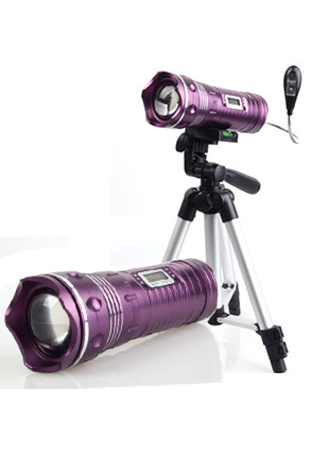 Factory Direct Dual Light Source 5W Blue White Night Fishing Lamp With Digital Display Fishing Lamp Hot Style