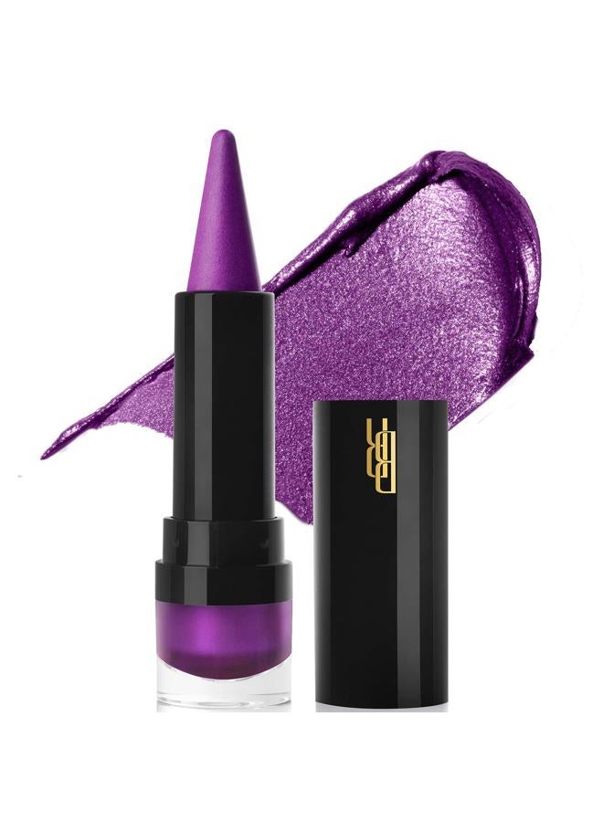 Black Radiance Metalicious Metallic Lipstick Lip Sculptor Amethyst Gemstone (Light Purple) - Image 1