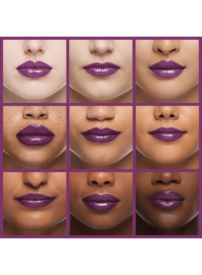 Black Radiance Metalicious Metallic Lipstick Lip Sculptor Amethyst Gemstone (Light Purple) - Image 4