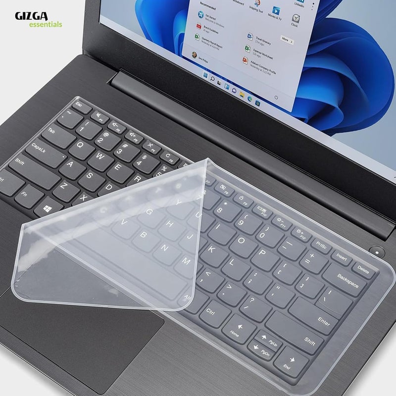 Silicone Keyboard Protector Skin for 15.6 Inch Laptop |Keyboard Dust Cover | 15.0" Keyguard - Image 2