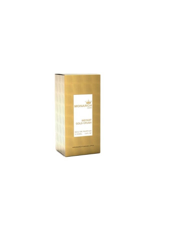 MONARCH Instant Gold Crush For Unisex EDP 100ml  - Image 4