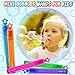 V-Opitos 300 Pack Mini Bubble Wands in 10 Color Bulk Party Favors for Kids Ideal Goodies Bags Stuffers Themed Birthday Valentine Easter Halloween Christmas School Classroom Prizes for Boys Girls - Image 4