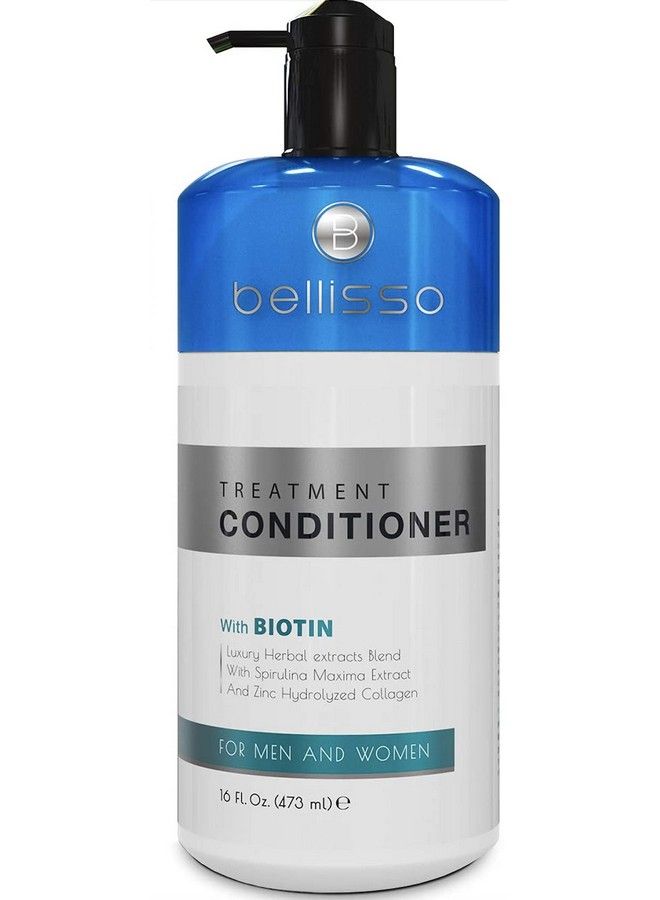 BELLISSO Biotin Conditioner Volumizing Conditioner And Thickening Treatment For Women And Men Products For Thicker Hair - Image 1