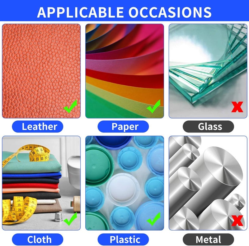 Mudder 36 Packs Rotary Cutter Blades Replacement Blades Compatible with Martelli Truecut Cutter for Patchwork Leather Quilting Sewing Arts Crafts (28 mm) - Image 5