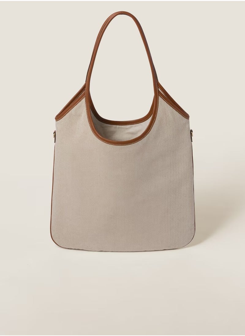 MIU MIU Ivy canvas tote bag Shoulder  - Image 3