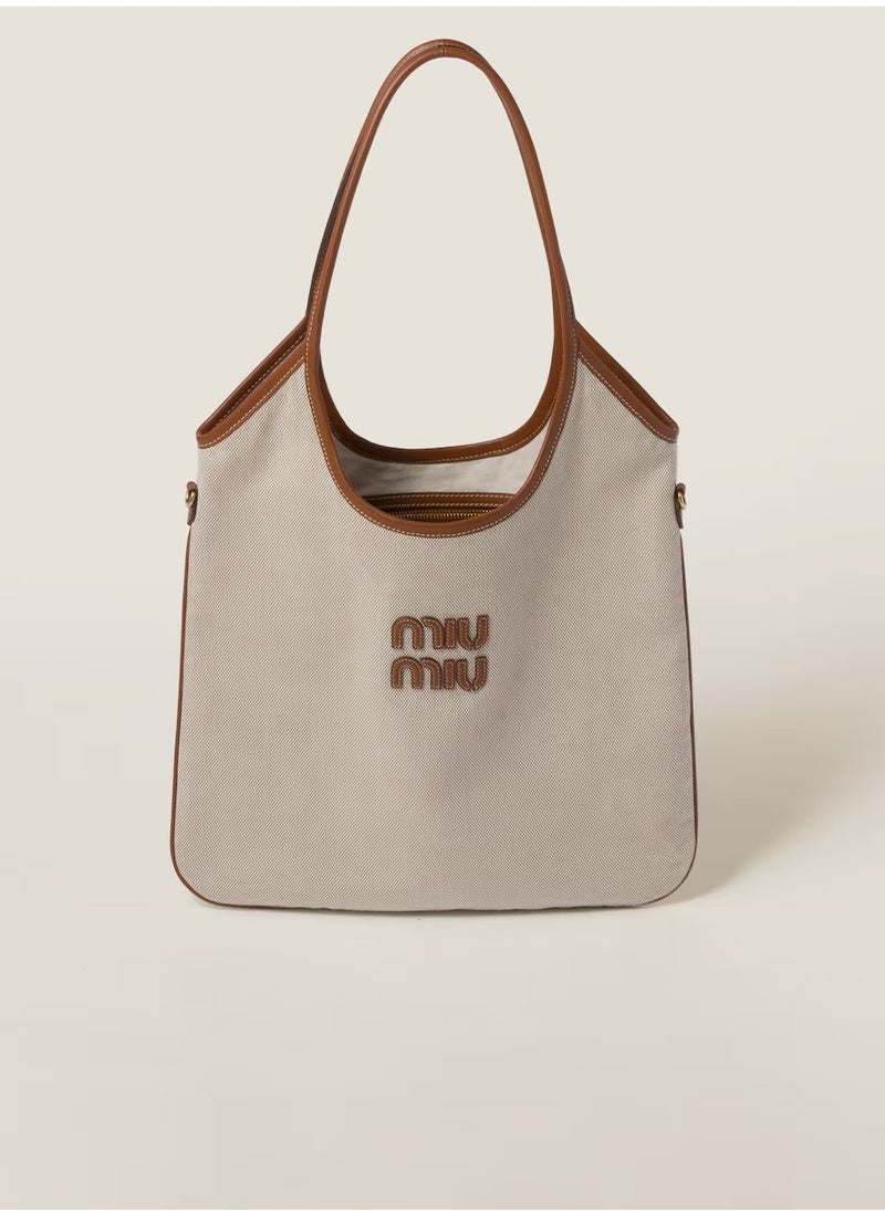 MIU MIU Ivy canvas tote bag Shoulder  - Image 1