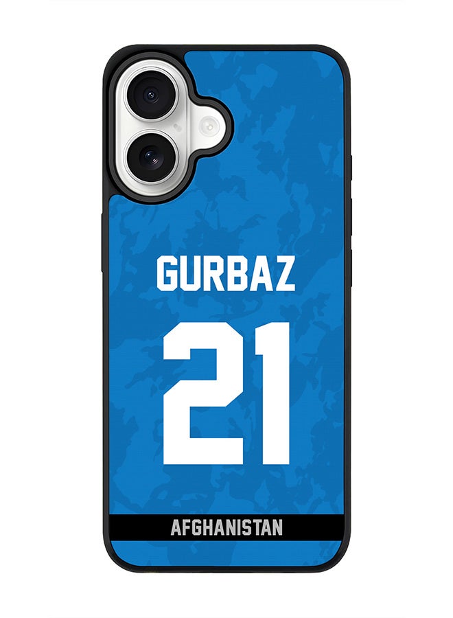 Stylizedd iPhone 17 Case, [Compatible with MagSafe] Slim Magnetic cover Phone Case iPhone 17 -Afghanistan Rahmanullah Gurbaz Jersey  21 - Image 1