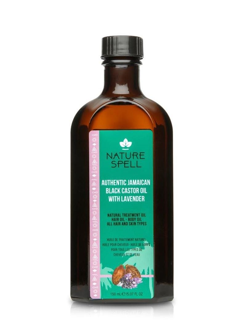 Nature Spell Castor and Lavender Oil for Hair and Body 150 ML  - Image 1