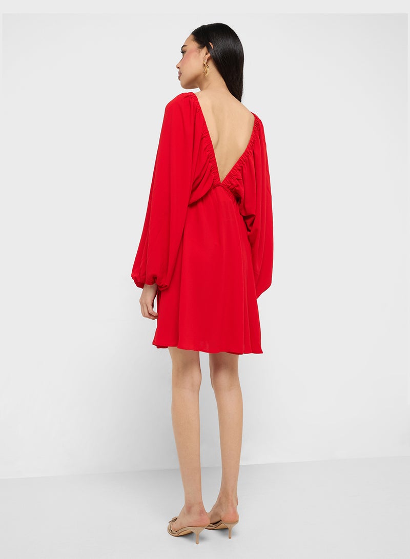 Ginger Balloon Sleeve Dress  - Image 2