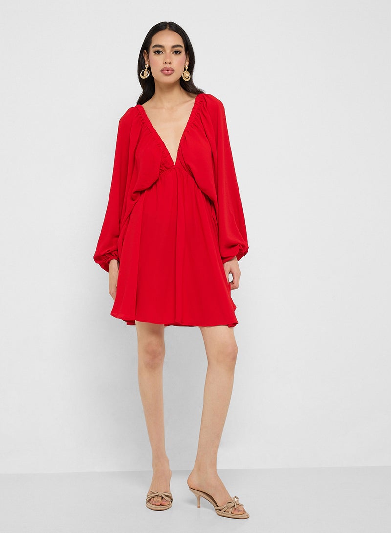 Ginger Balloon Sleeve Dress  - Image 4