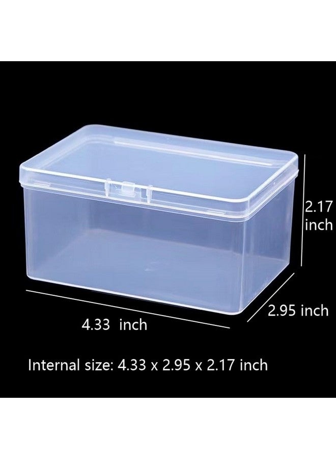 DKAOVH 4PCS Plastic Game Card Storage Box, UNO Card Case, playing card box, High Capacity Playing Card Case (NO Cards) - Image 4