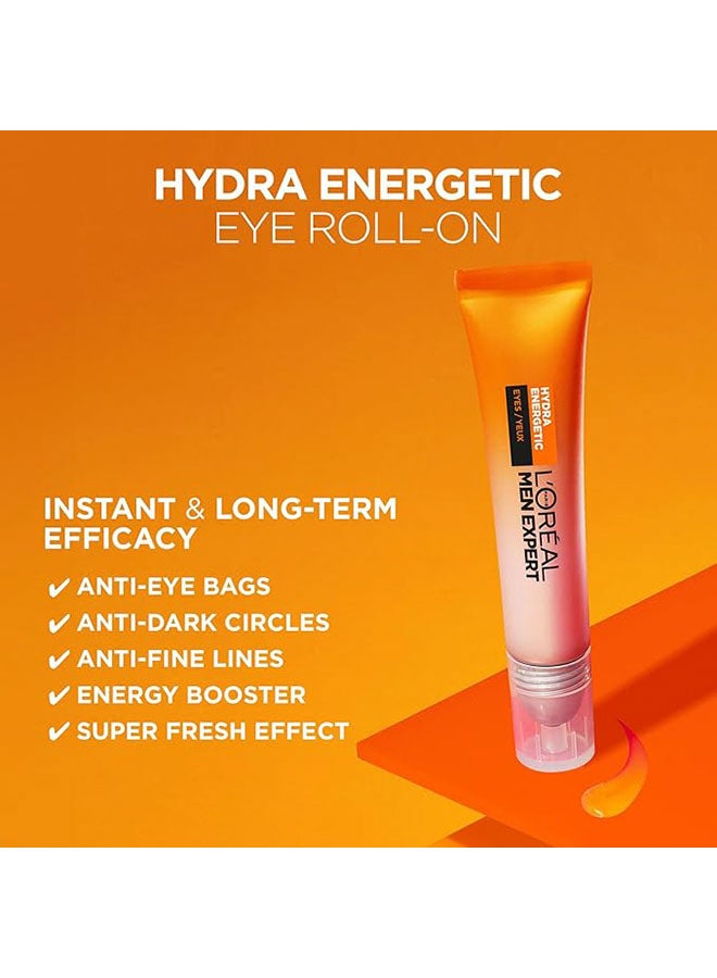 لوريال باريس رول اون هيدرا انيرجيتيك للرجال من اكسبرت، 10 مل - Image 2