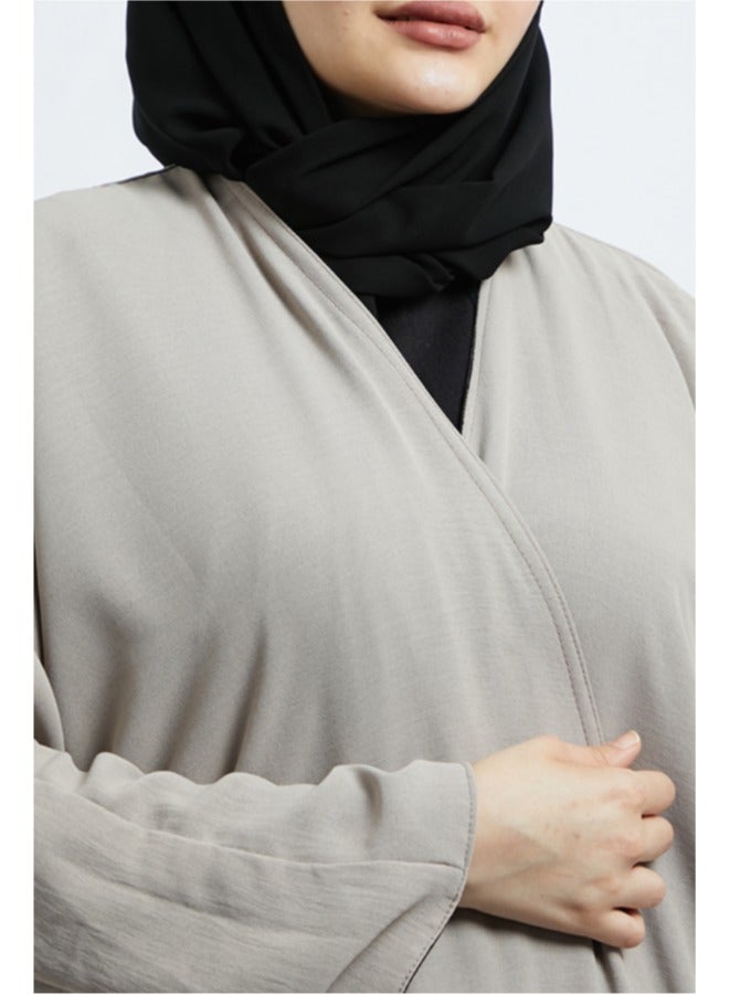 Evva Luxury Saudi Abaya for Women – Elegant Open Front Modest Wear in Premium Fabric – Ideal for Ramadan, Eid, and Everyday Eleganc - Image 3