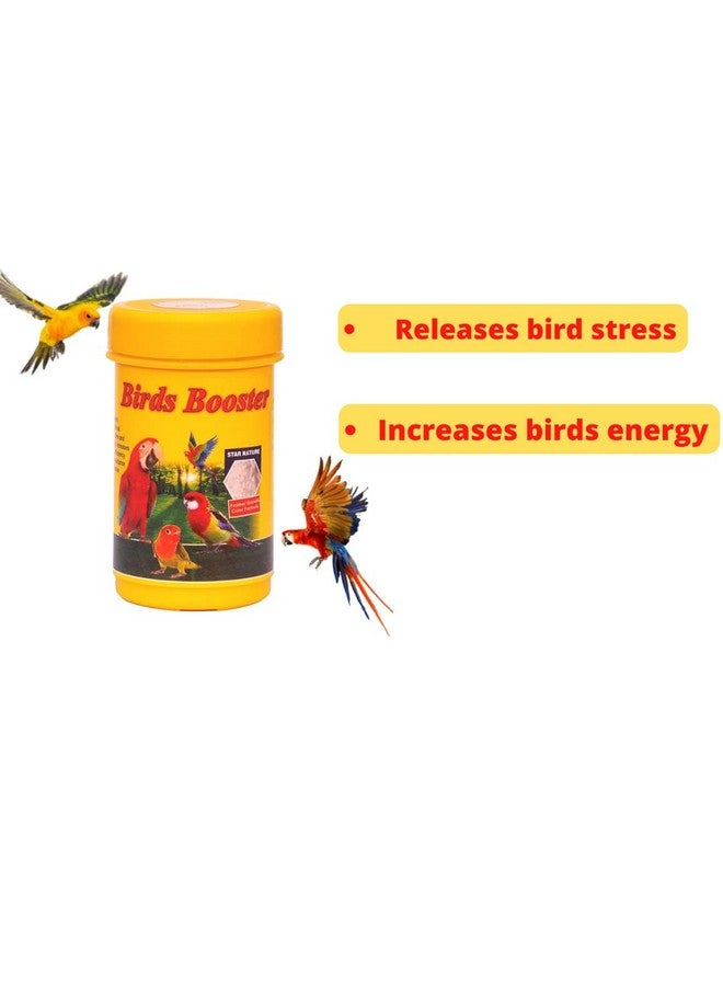 معزز الطيور، 50 جرامًا وعناية الطيور، 60 مل، مجموعة مكملات صحية لجميع أنواع الطيور الأليفة من Petzlifeworld - Image 4