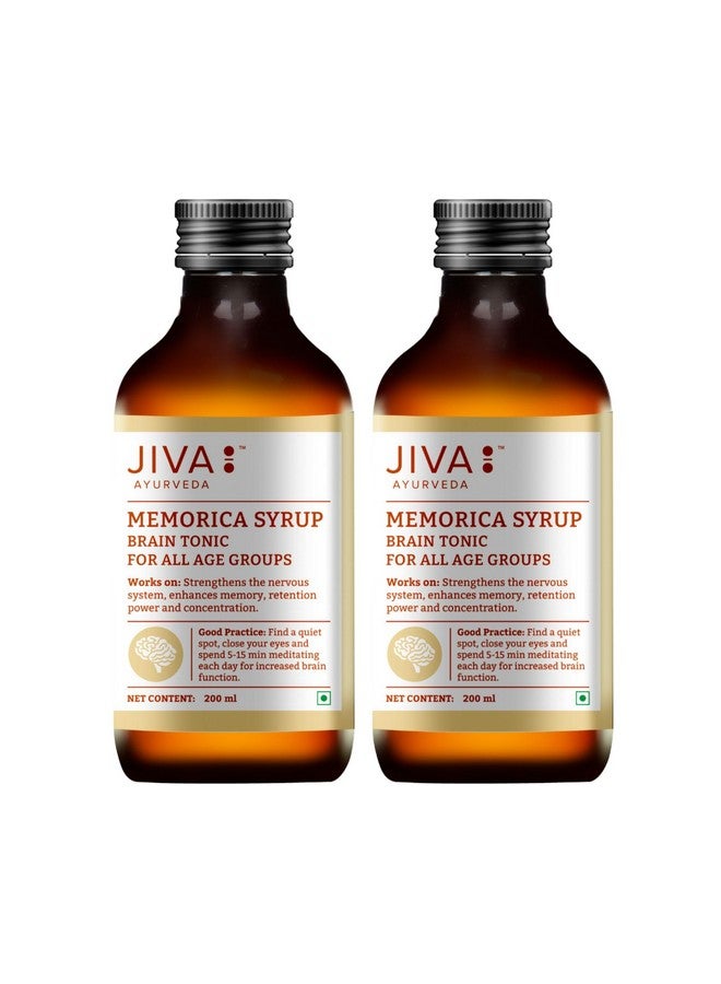 Jiva شراب جيفا أيورفيدا ميموريكا - 200 مل (عبوة من 2) - Image 1