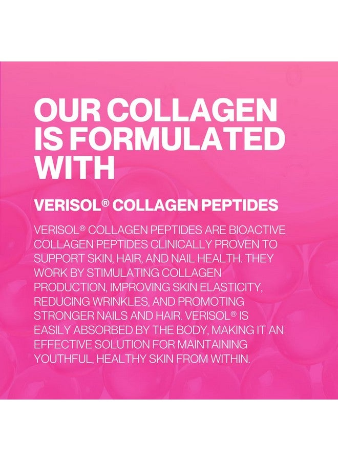 تروبيكال أويسيز كولاجين سائل متوهج للنساء والرجال - ٥٠٠٠ ملغ من ببتيدات الكولاجين المُحللة فيريسول + البيوتين | يدعم مرونة البشرة، نمو الشعر، وتقوية الأظافر | مكونات مُختبرة سريريًا | ٣٢ جرعة - Image 5