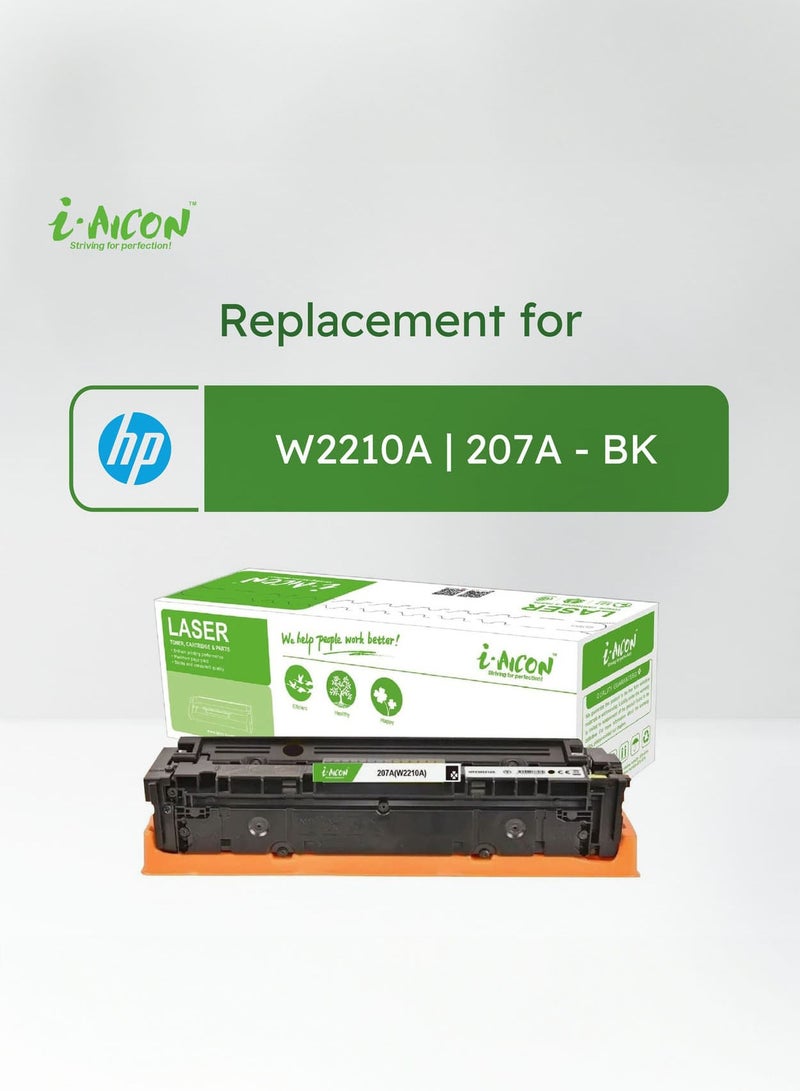 i-Aicon Compatible Laser Toner Black (HP W2210A | 207A) - Image 2