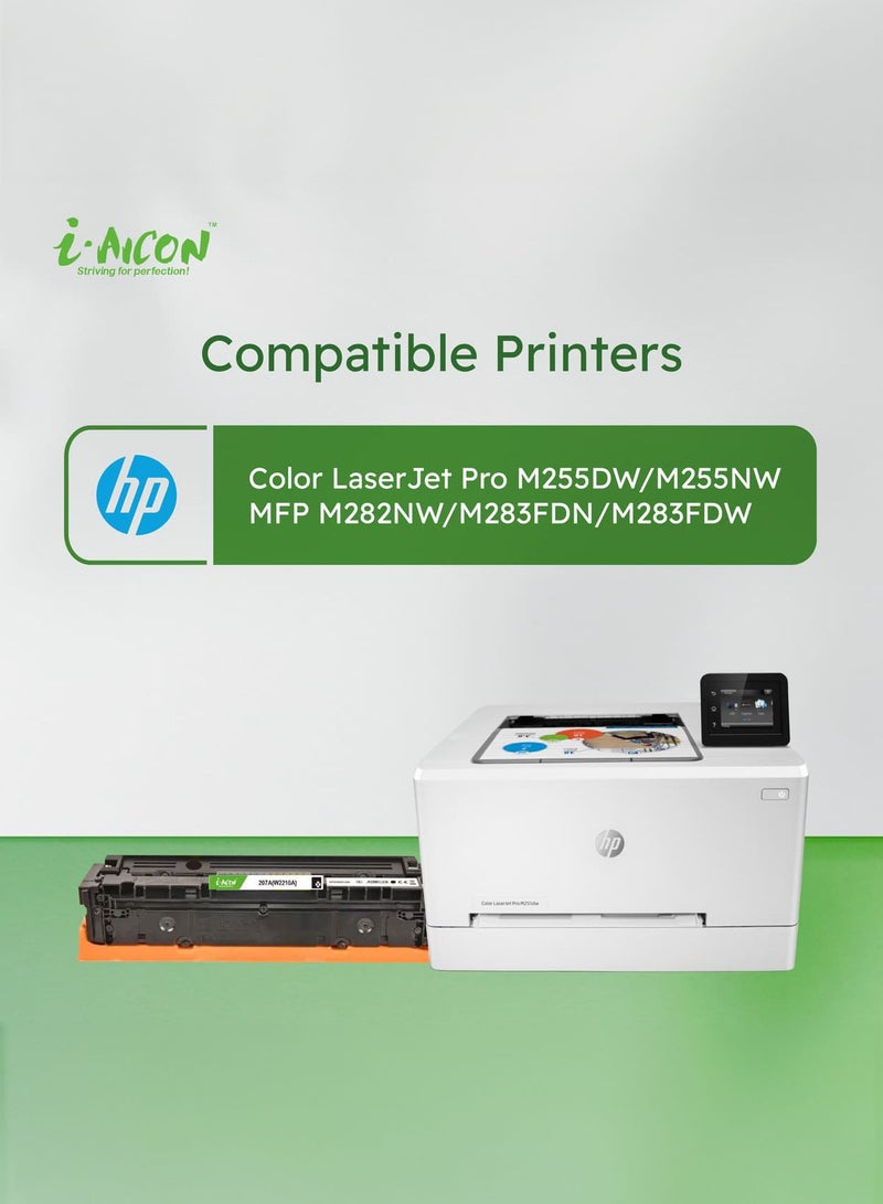 i-Aicon Compatible Laser Toner Black (HP W2210A | 207A) - Image 3